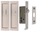 Marcus Privacy Rectangular Flush Handle Lock Set additional 1
