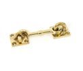 From The Anvil Traditional Polished Brass Cabin Hook additional 3