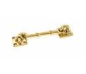 From The Anvil Traditional Polished Brass Cabin Hook additional 3
