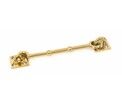 From The Anvil Traditional Polished Brass Cabin Hook additional 2