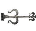 Kirkpatrick Fleur De Lys Antique Style Black Hinge additional 3