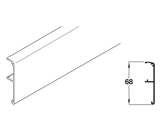 Slido Classic Clip On Panel For Top Track
