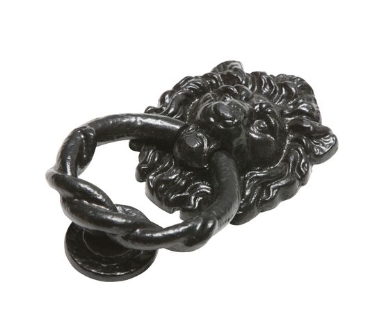 Kirkpatrick Lions Head Twisted Door Knocker