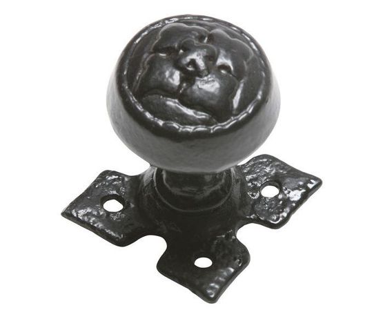 Kirkpatrick Embossed Decorative Mortice Knobset Diamond Plate