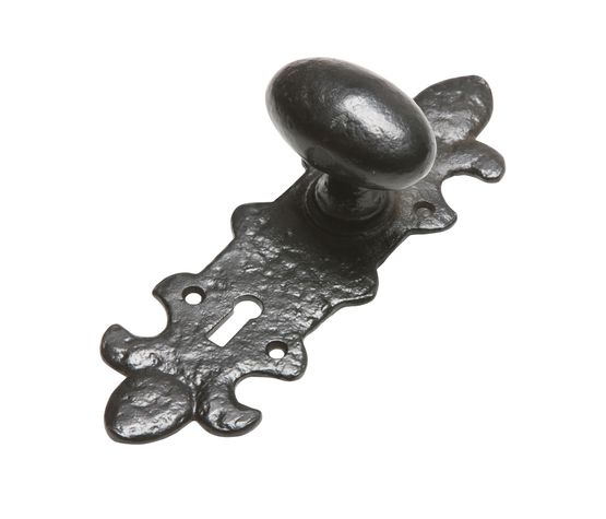 Kirkpatrick Oval Mortice Knobset Long Plate