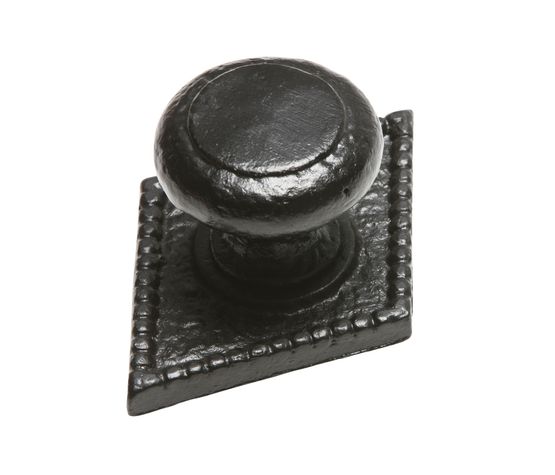 Kirkpatrick Centre Door Knob On Diamond Plate