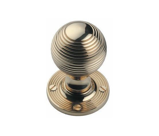 Lansdown Reeded Ball Mortice Knob
