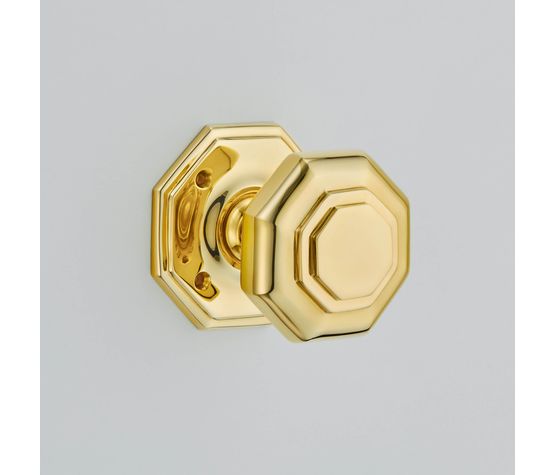 Croft Flat Octagonal Mortice Door Knob