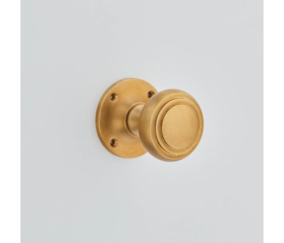 Croft Steeped Cushion Rim Door Knob