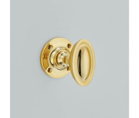 Croft Raised Oval Mortice Door Knob