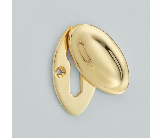 Croft Raised Oval Covered Escutcheon