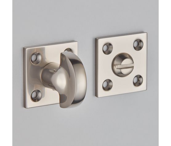 Croft Half Moon Bathroom Turn &amp; Release on Square Rose