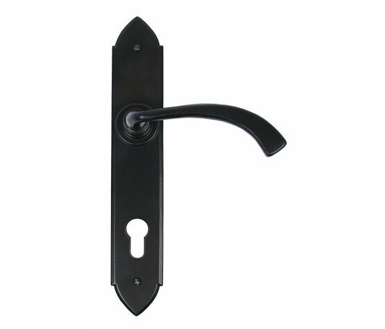 From the Anvil Gothic Curved Espagnolette Lever Handle