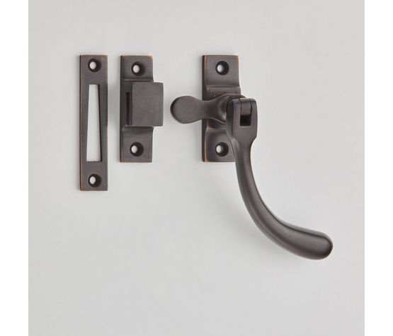 Croft Bulb End Casement Fastener (Hook Plate)