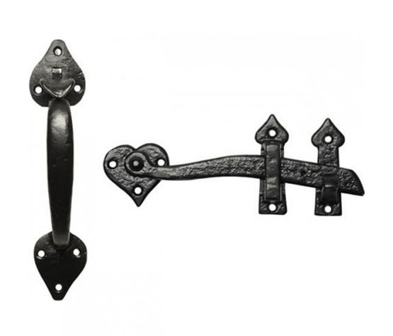 Kirkpatrick Heart Thumb Latch