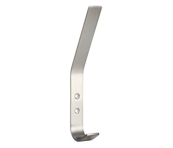 Flat Profile Hat and Coat Hook Stainless Steel