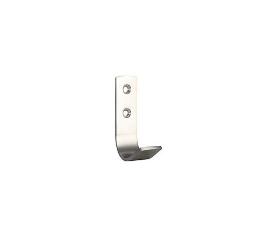 Flat Profile Single Coat Hook Stainless Steel