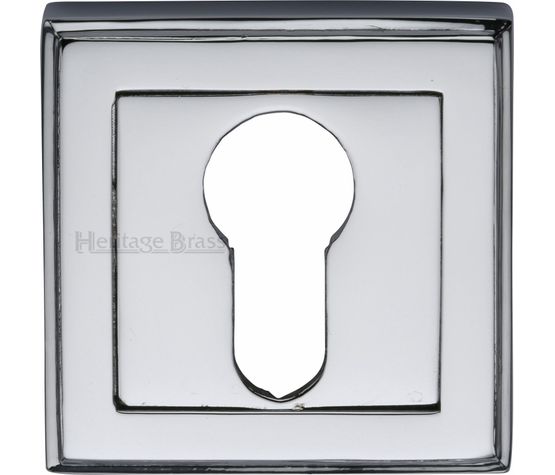 Marcus Stepped Square Euro Escutcheon