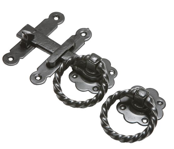 Kirkpatrick Gate Latch With Twisted Handle