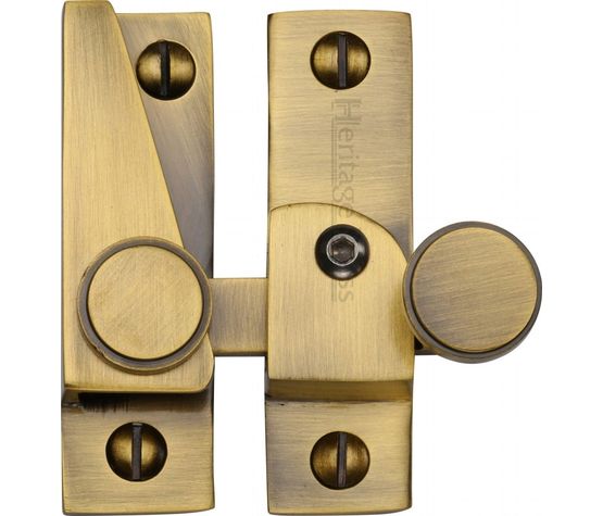 Marcus Lockable Hook Plate Sash Window Fastener