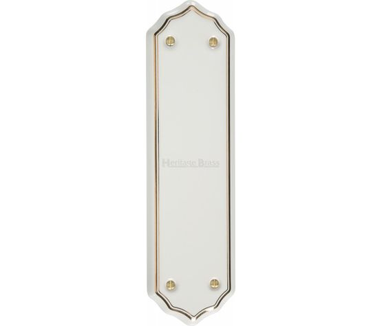 Marcus Gold Line Porcelain Shaped Fingerplate