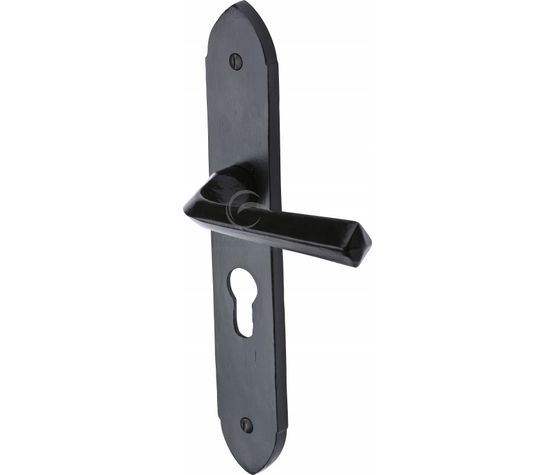Marcus Grafton Black Iron Rustic Lever Handles