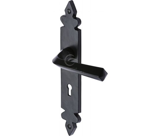 Marcus Ironbridge Black Iron Rustic Lever Handles