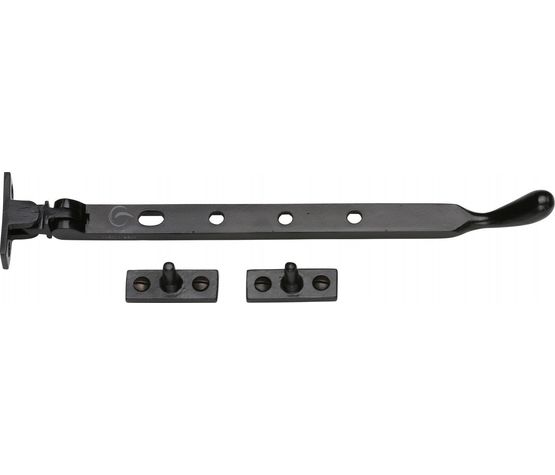 Marcus Black Iron Rustic Ball Casement Window Stay