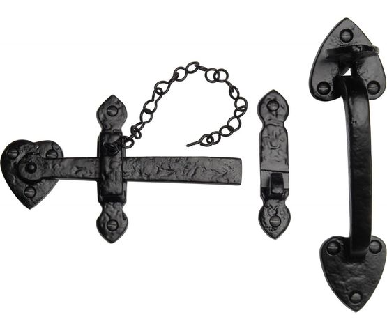 Marcus Suffolk Tudor Black Iron Latch