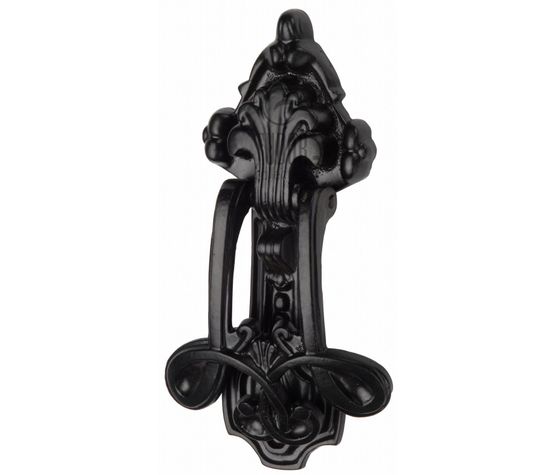 Marcus Tudor Black Iron Ornate Knocker