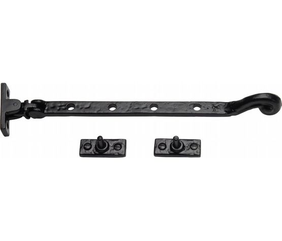 Marcus Tudor Black Iron Stroll Casement Window Stay