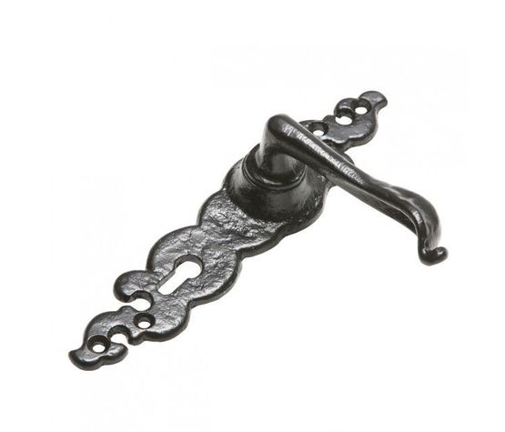 Kirkpatrick Antique Black Lever Handles