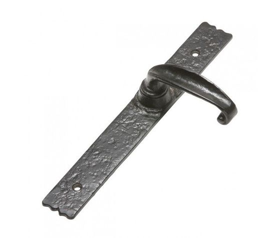 Kirkpatrick Black Euro Lever Lock