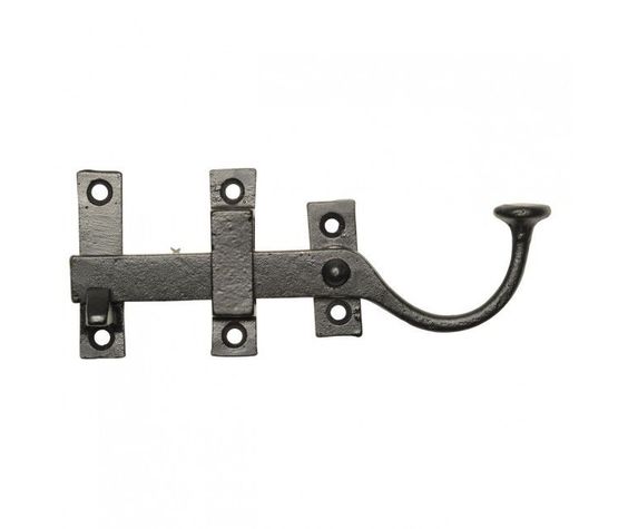 Kirkpatrick Smooth Black Gate Latch