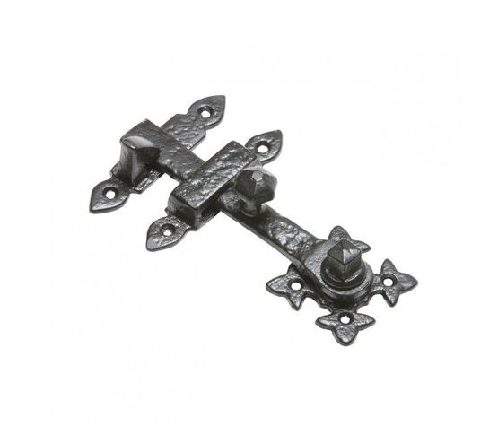 Kirkpatrick Antique Black Iron Gate Latch