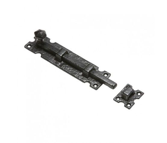 Kirkpatrick Antique Black Necked Door Bolt
