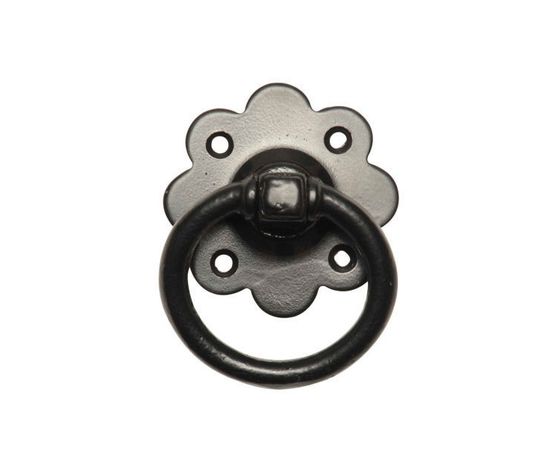Kirkpatrick Smooth Black Ring Handle