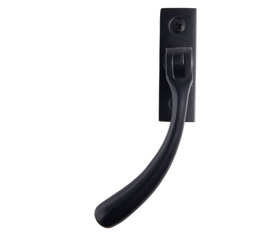Cardea Peardrop Black Locking Espagnolette Handle