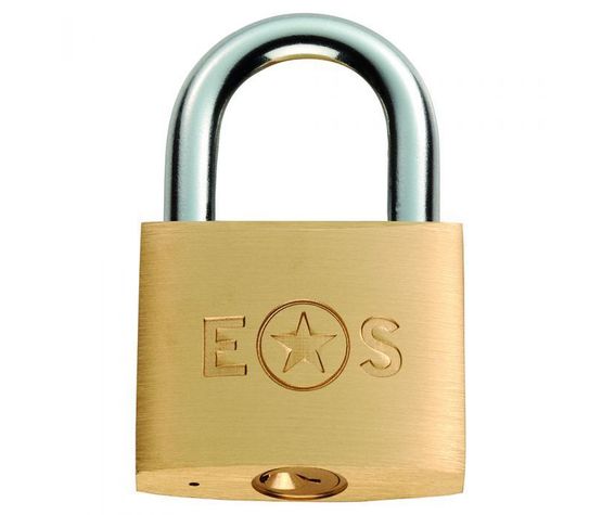 Eurospec Brass Shackle Padlock