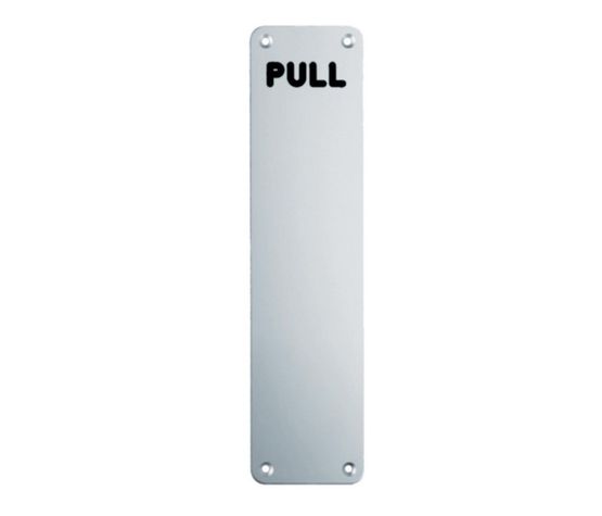Eurospec 'Pull' Finger Plate