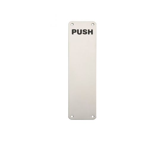 Eurospec 'Push' Finger Plate