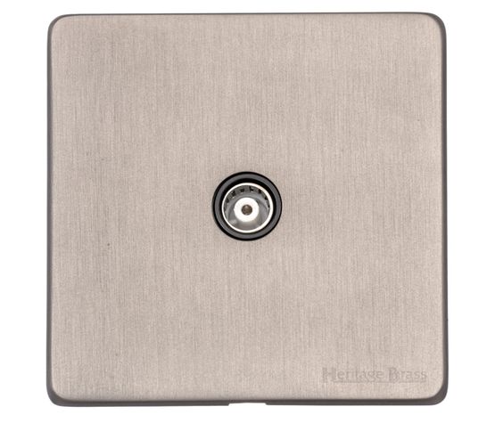 Marcus Vintage 1 Gang Isolated Coaxial Socket