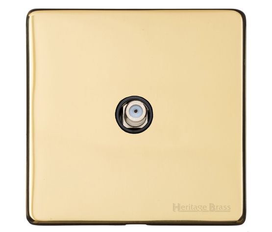 Marcus Vintage 1 Gang Satellite Socket