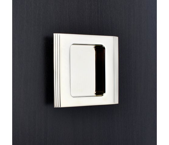 Croft Straight Edge Step Square Pocket Fix Sliding Door Pull