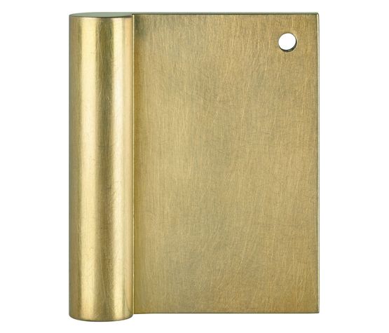 Cube design Edge Pull with Radius Angle return for 44mm thick profiles