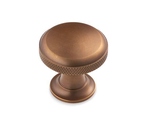 Brascote &amp; Co Cupboard Knob (Knurled Band)