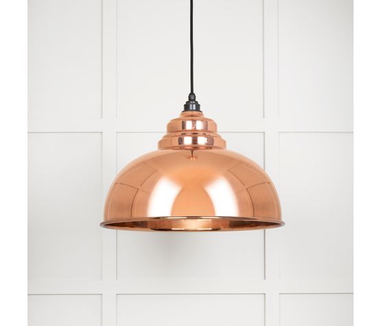 From the Anvil Harborne Smooth Copper Pendant