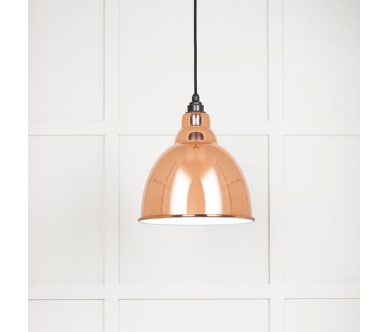 From the Anvil Brindley Smooth White Pendant