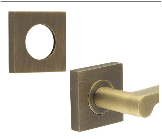 Burlington Square Outer Rose set For Levers