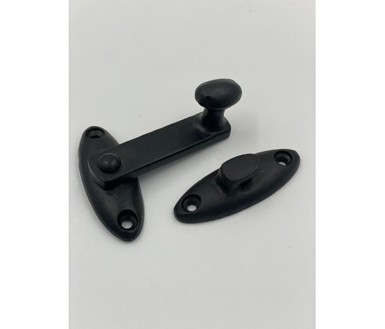 Cardea Black Iron Cupboard Fastener